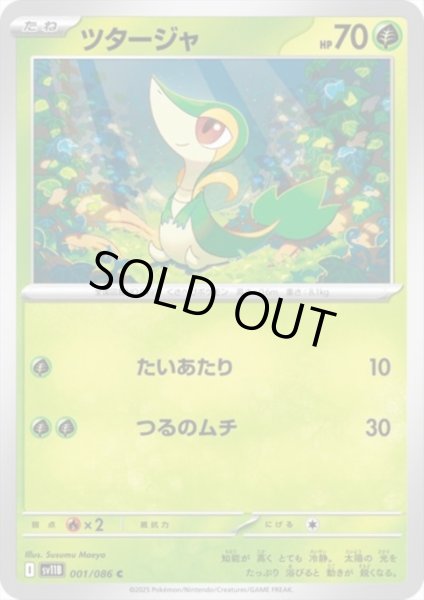 画像1: ツタージャ(たいあたり/つるのムチ) (1)