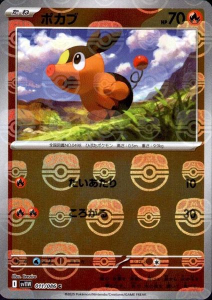 画像1: ポカブ(011/086)(ミラー/マスターボール) (1)