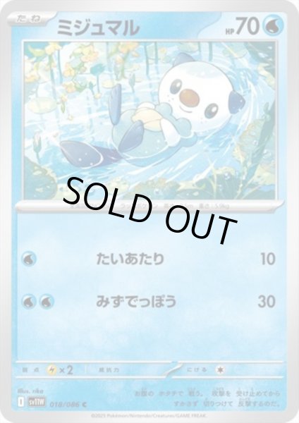 画像1: ミジュマル(たいあたり/みずでっぽう) (1)