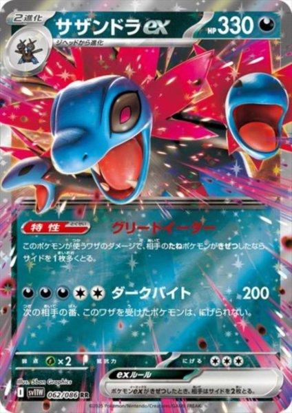 画像1: サザンドラex(062/086 RR) (1)