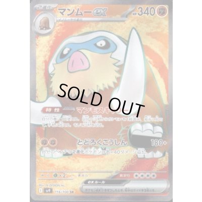 画像1: マンムーex(116/100 SR)[2号店併売中]
