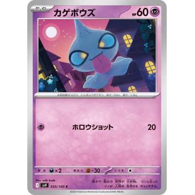 画像1: カゲボウズ(035/100 C)