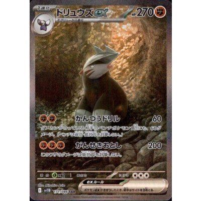 画像1: 【状態B】ドリュウズex(171/086 SAR)