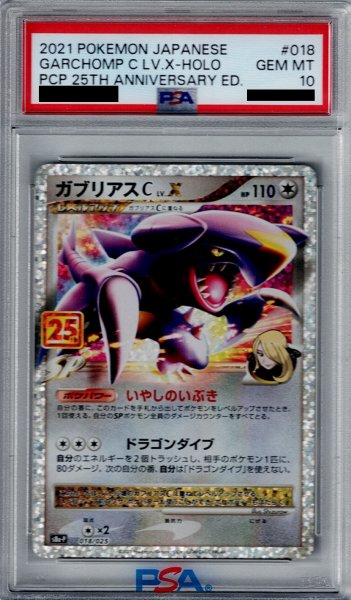 画像1: 【PSA10】ガブリアスCLV.X(プロモ)(018/025)【2号店併売中/店頭で状態確認可能！】 (1)