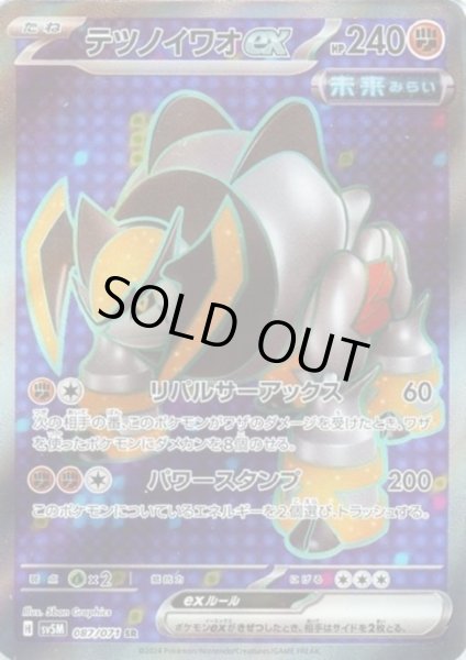 画像1: テツノイワオex(087/071 SR) (1)