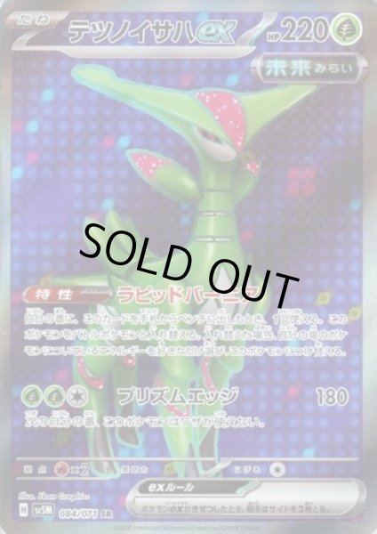 画像1: 【状態B】テツノイサハex(084/071 SR) (1)