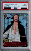 【PSA10】シャンクス(SEC/スーパーパラレル)(OP01-120)[漫画コマ]【2号店併売中/店頭で状態確認可能！】