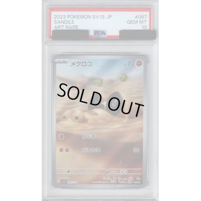 画像1: 【PSA10】メグロコ AR (087/078)【2号店併売中/店頭で状態確認可能！】