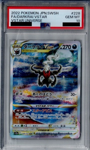画像1: 【PSA10】ダークライVSTAR 228/172 SAR【2号店併売中/店頭で状態確認可能！】 (1)