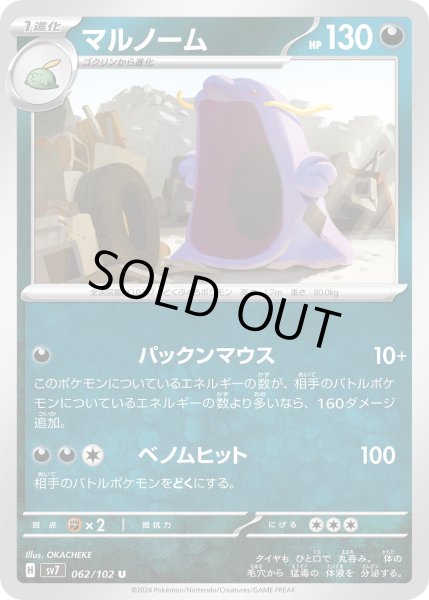 画像1: マルノーム(062/102 U) (1)