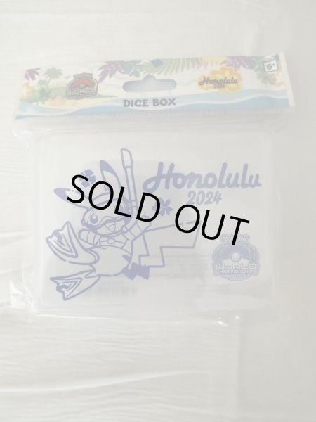 画像1: WCS2024 ホノルル ダメカンケース　クリア　ハワイピカチュウ (1)