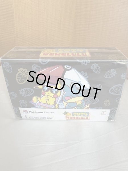 画像1: WCS2024 ホノルル ダブルデッキケース ピカチュウ＆ゴンベ (1)