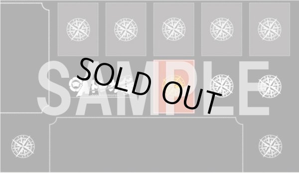 画像2: トレカ侍 オリジナルプレイマット(黒色ワンピース枠入り) (2)