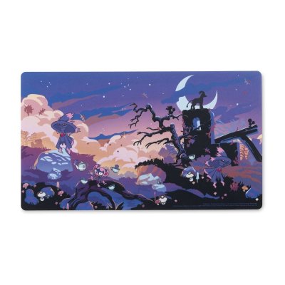 画像1: 【海外プレイマット】Haunted Ruins ムウマージ・ヤバチャ・ポットデス・ベロバー・タマゲタケ・ヘルガー・ヤミカラス・コレクレー