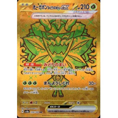 画像1: オーガポンみどりのめんex(234/187 UR)