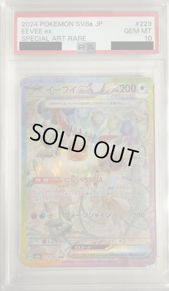 画像1: 【PSA10】イーブイex(223/187 SAR) (1)