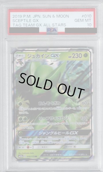 画像1: 【PSA10】ジュカインGX(010/173 RR)【2号店併売中/店頭で状態確認可能！】 (1)