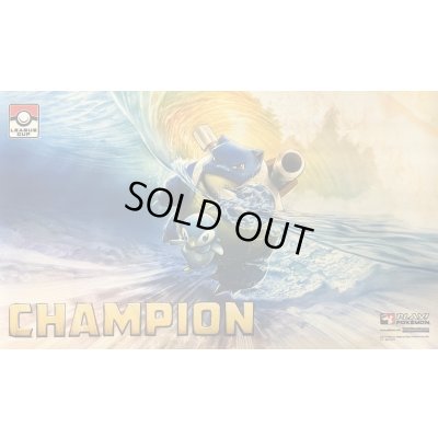 画像1: 【海外プレイマット】カメックス＆ポッチャマ（champion）