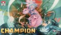 【海外プレイマット】ミュウツー&ミュウ(champion)