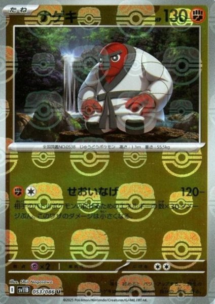 画像1: ナゲキ(053/086)(ミラー/マスターボール) (1)