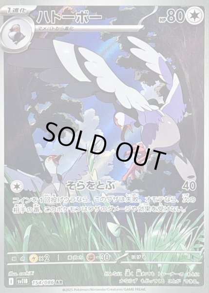 画像1: 【状態B】ハトーボー(154/086 AR) (1)