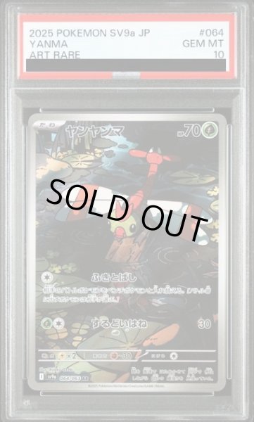 画像1: 【PSA10】ヤンヤンマ(064/063 AR)【2号店併売中/店頭で状態確認可能！】 (1)