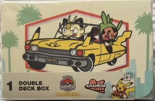 WCS2025 ニャース ハリマロン ダブルデッキケース 未開封 WCS2025 ニャース ダブルデッキボックス - メルカリ