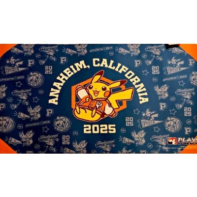 画像1: WCS2025プレイマット(青背景ピカチュウ単品)