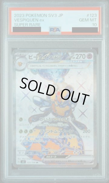画像1: 【PSA10】ビークインex(123/108 SR) (1)
