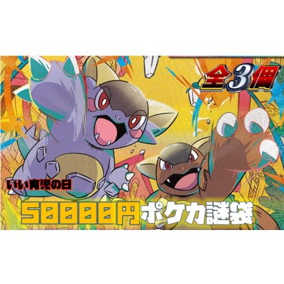 画像1: ポケカ50000円謎袋