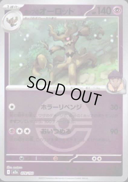 画像1: ホップのオーロット(ミラー)(078/193)【ボール柄】 (1)