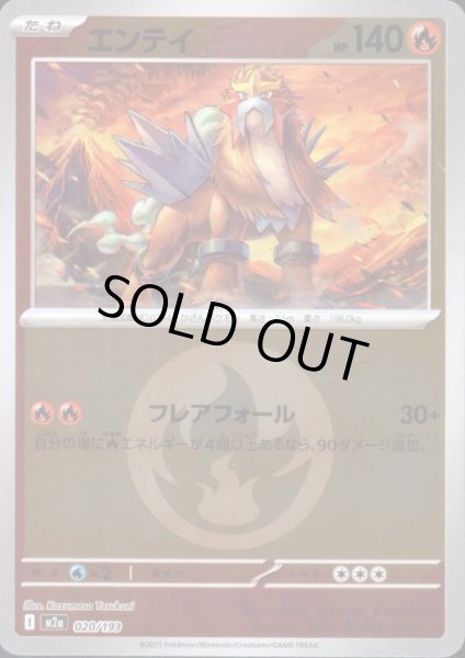 画像1: エンテイ(ミラー)(020/193)【エネルギーマーク柄】 (1)