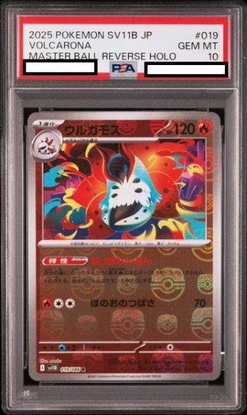 画像1: 【PSA10】ウルガモス(019/086)(ミラー/マスターボール) (1)