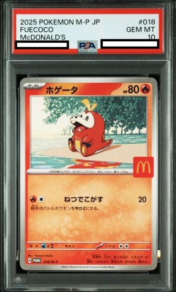 画像1: 【PSA10】ホゲータ(018/MP) (1)