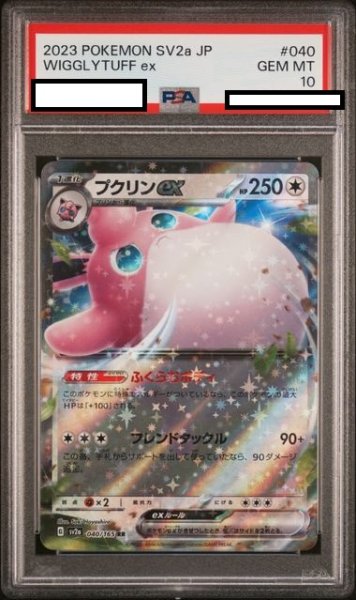 画像1: 【PSA10】プクリンex(040/165 RR) (1)