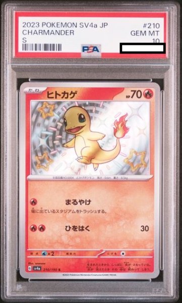 画像1: 【PSA10】ヒトカゲ(210/190 S) (1)