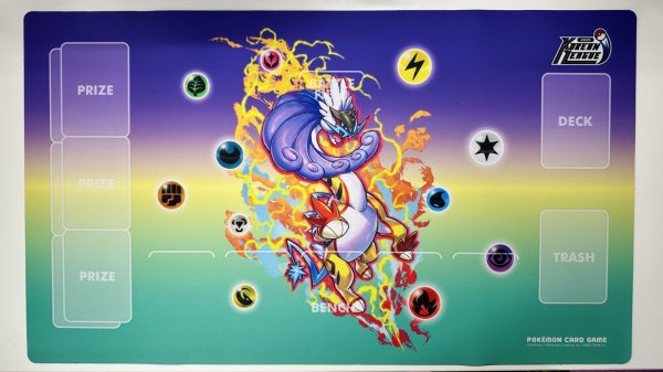 画像1: 【海外プレイマット】タケルライコ　Korean League (1)