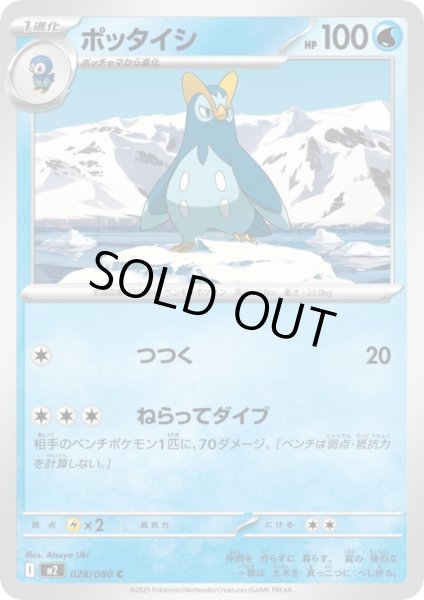 画像1: ポッタイシ(つつく/ねらってダイブ) (1)