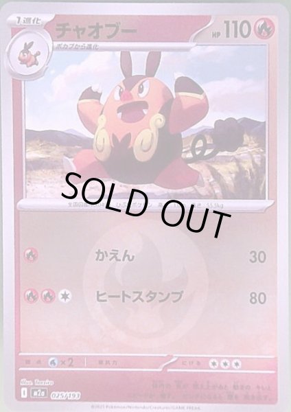 画像1: チャオブー(ミラー)(025/193)【エネルギーマーク柄】 (1)