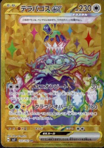 画像1: テラパゴスex(133/102 UR) (1)