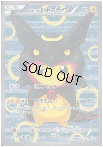 画像1: ポンチョを着たピカチュウ(231/XY-P) (1)