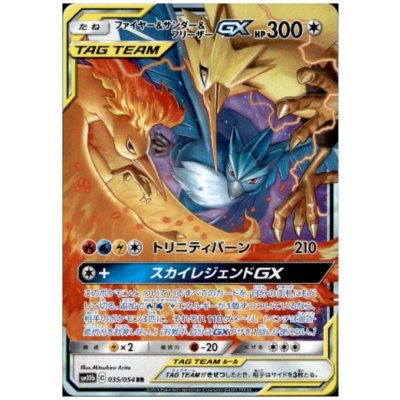 画像1: ファイヤー&サンダー&フリーザーGX(035/054 RR)