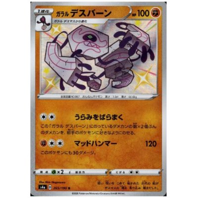 画像1: ガラルデスバーン(265/190 S)