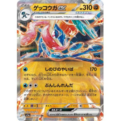 画像1: ゲッコウガex(045/066 RR)