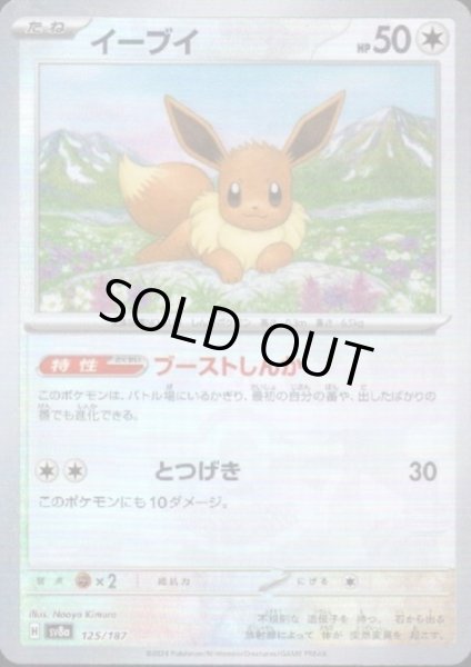 画像1: 【状態B】イーブイ(125/187)(ミラー/マスターボール) (1)