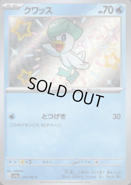 画像1: クワッス(224/190 S) (1)