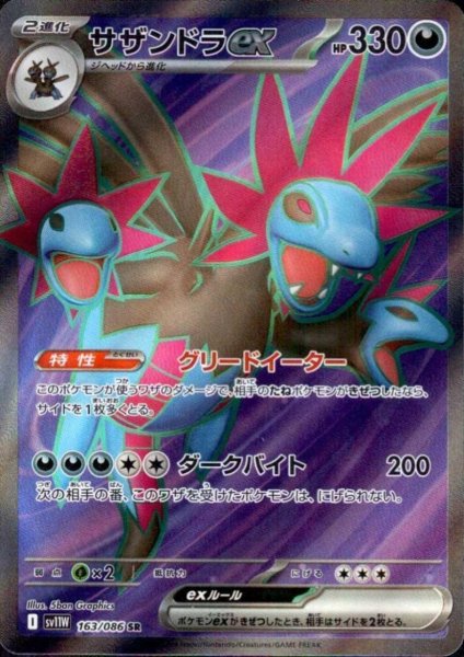 画像1: サザンドラex(163/086 SR) (1)