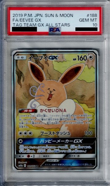 画像1: 【PSA10】イーブイGX(188/173 SR)【2号店併売中/店頭で状態確認可能！】 (1)