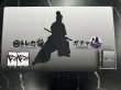 画像2: トレカ侍 オリジナルプレイマット黒灰グラデーションII(610mm x 355mm ロゴ中央部分) (2)
