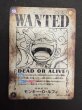 画像2: 【状態B】モンキー・D・ルフィ[WANTED](★SP/SEC)(OP05-119) (2)